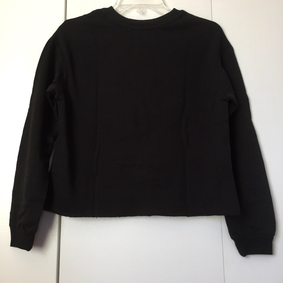 Rebellious One Cropped Graphic Sweatshirt Size XS - Picture 2 of 13